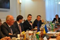 P. Branda na jednání na Ukrajině (třetí zprava