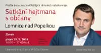 Občané Lomnice nad Popelkou, zeptejte se hejtmana, Váš názor ho zajímá!